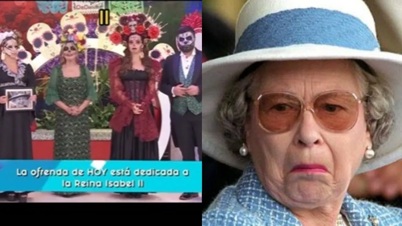 VIDEO: ¡Les llovieron críticas! Critican a conductores del programa 'HOY' tras poner altar a la reina Isabel II