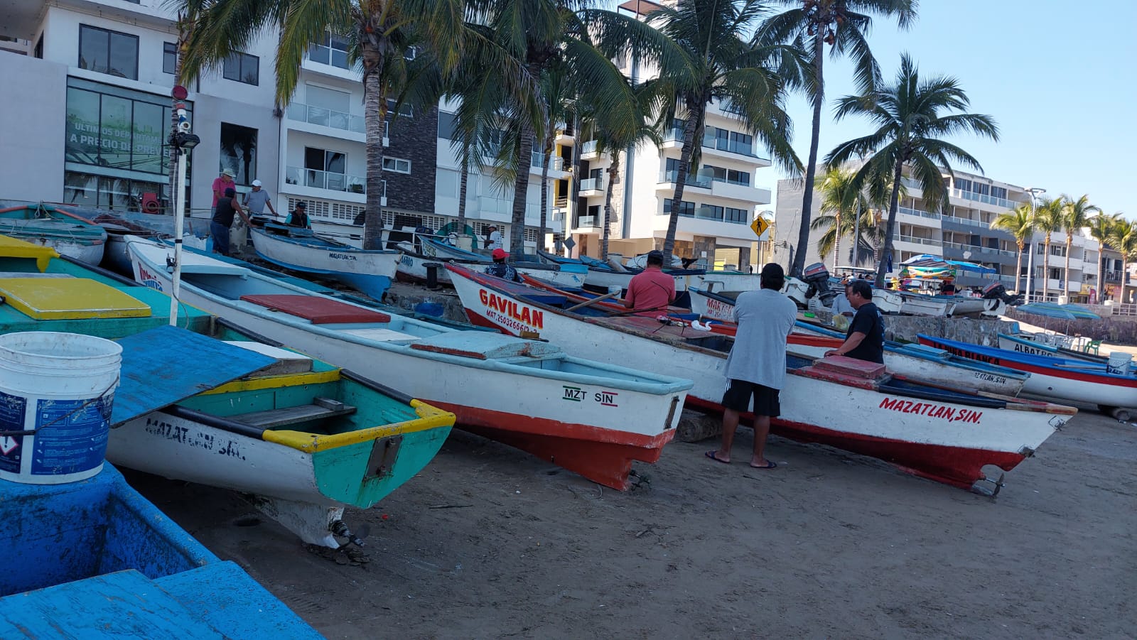 Pescadores de Mazatlán
