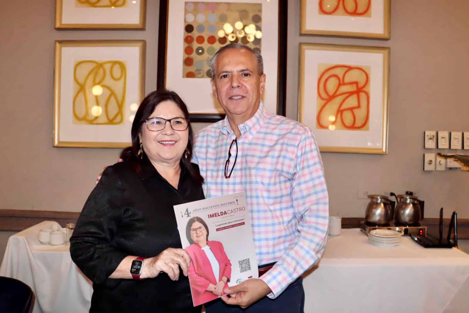 Se reúnen senadora Imelda Castro y alcalde Gerardo Vargas ¿De qué hablaron (2)