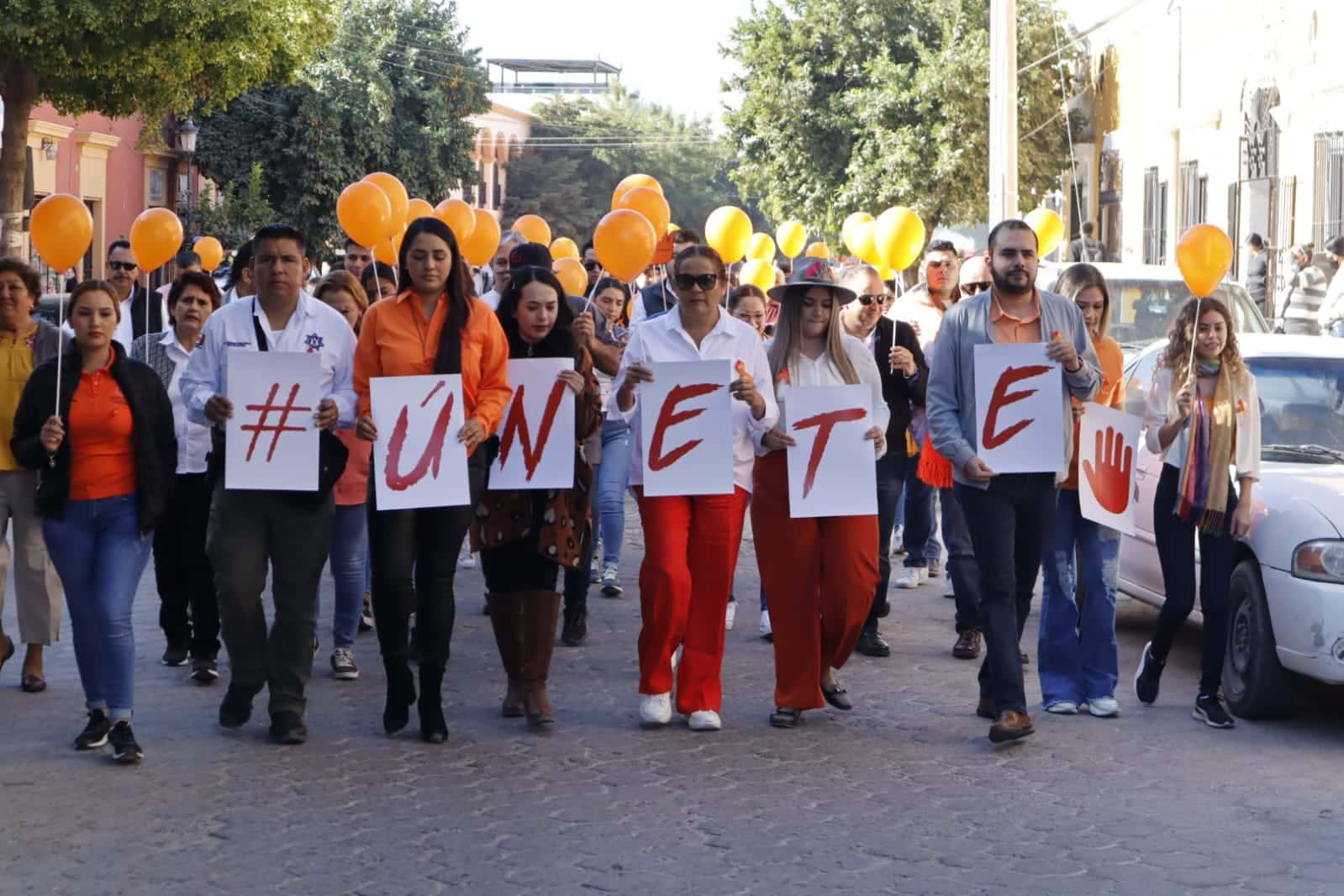 Marcha en El Fuerte