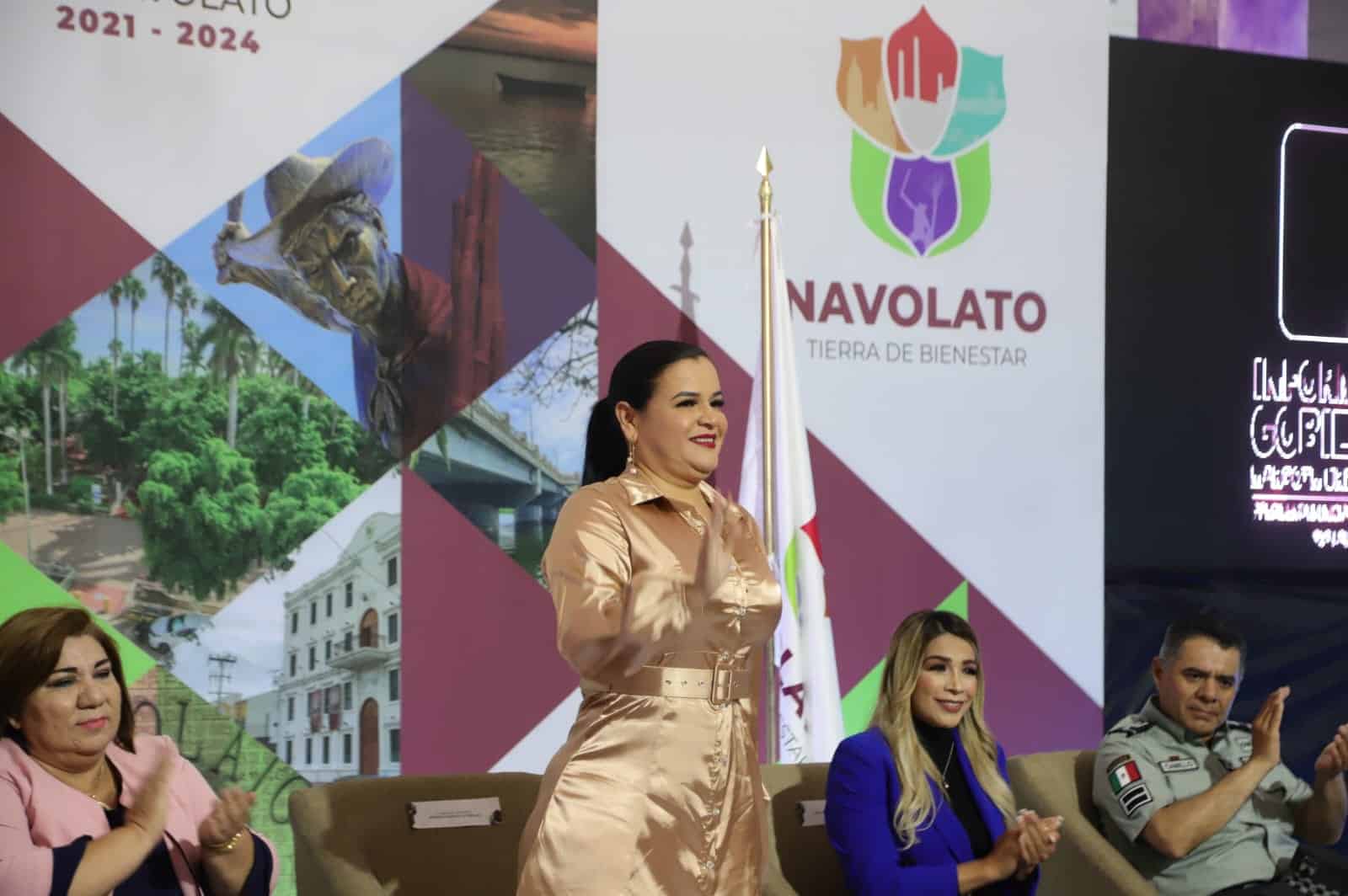 “Ha sido un primer año de intensos cambios y trabajo”: Alcaldesa de Navolato en su primer informe