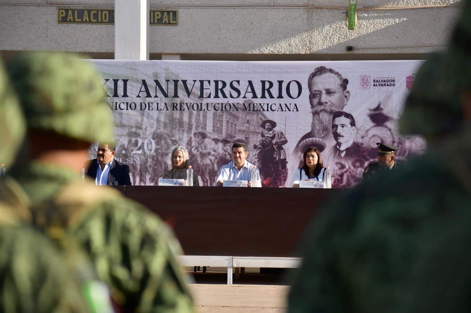 Salvador Alvarado conmemora el 112 Aniversario del inicio de la Revolución Mexicana