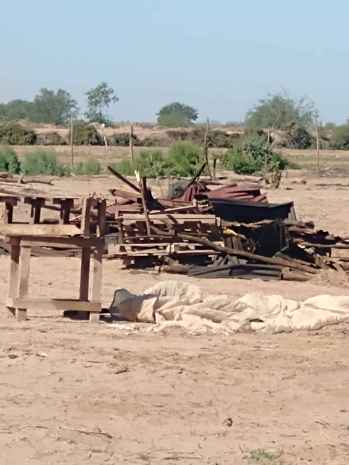 Ejidatarios de Cobayme interpondrán denuncia en contra de las personas que destruyeron sus viviendas