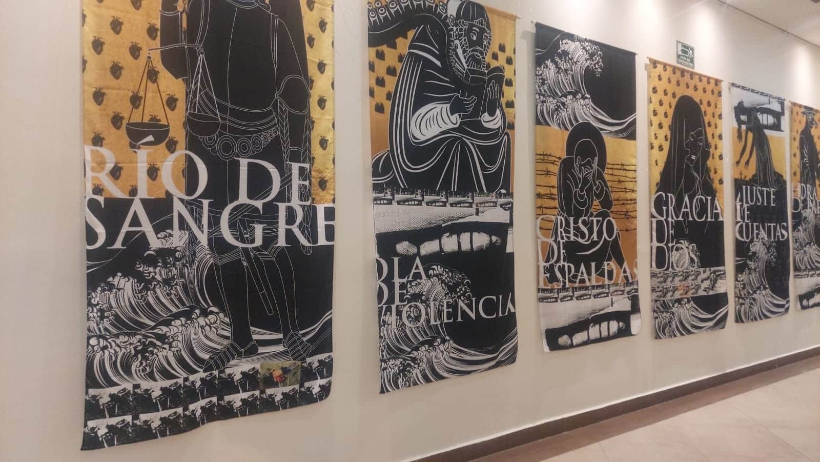 Exhibición de obras en CIE