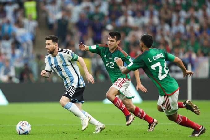 Mexicanos vs argentinos Qatar 2022