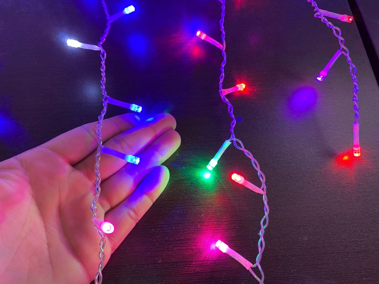 luces navideñas