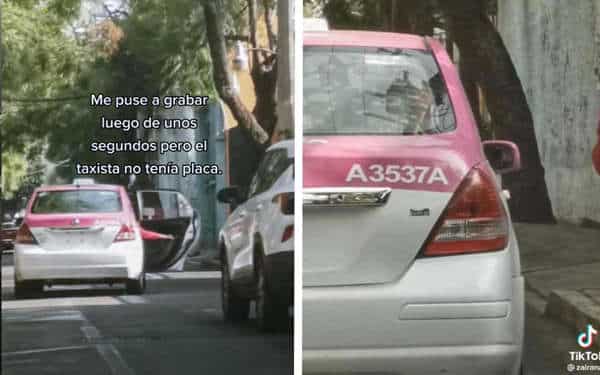 mujeres tratan de bajar de taxi cdmx