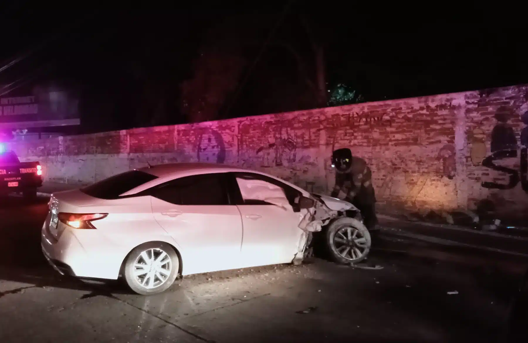 accidente choque Mazatlán policíaca