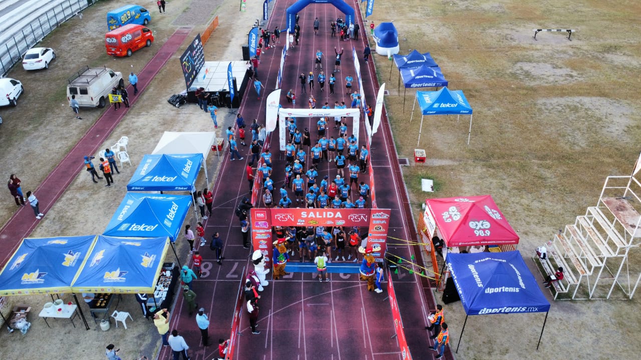 foto áerea carrera rsn 2022 los mochis