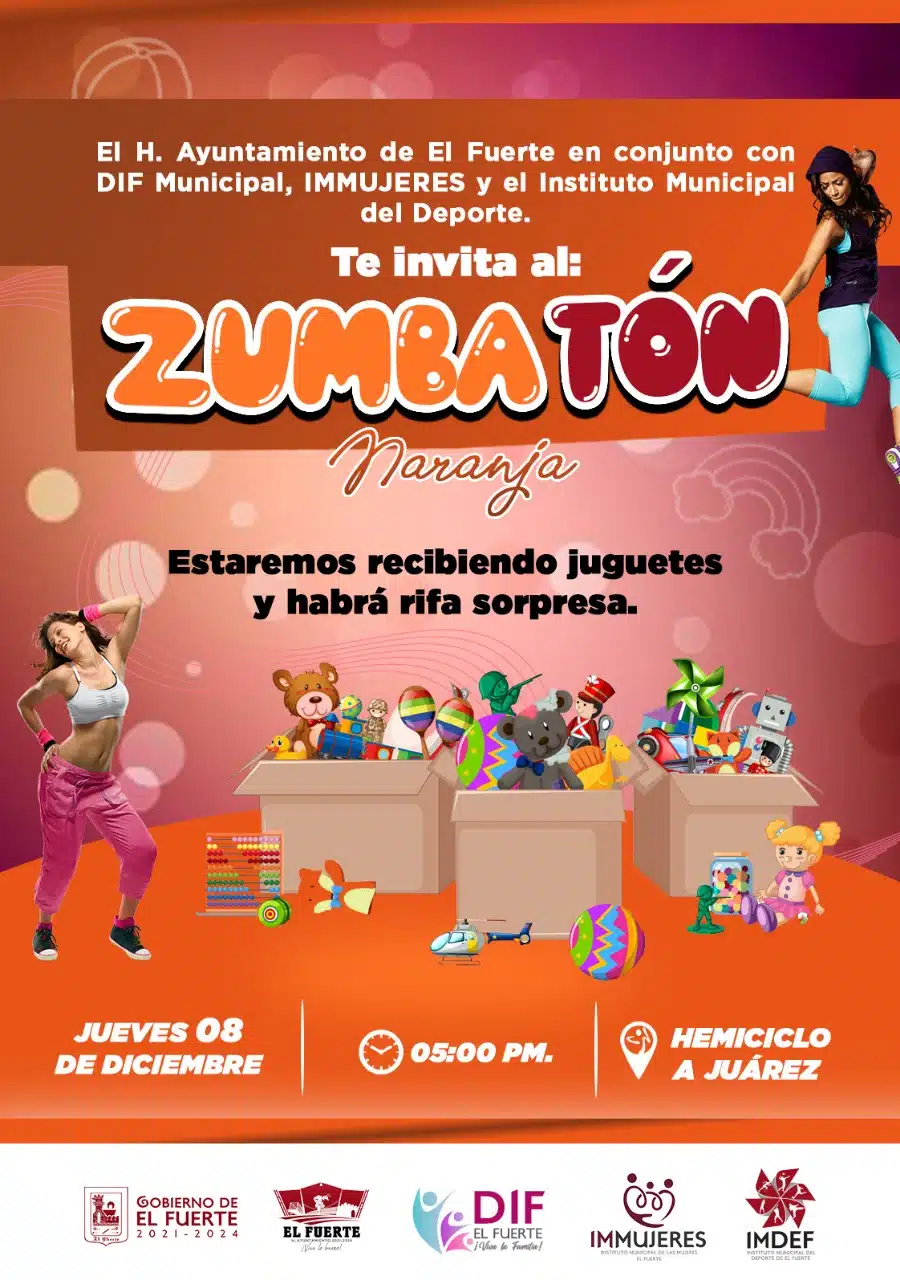 zumbatón naranja el fuerte