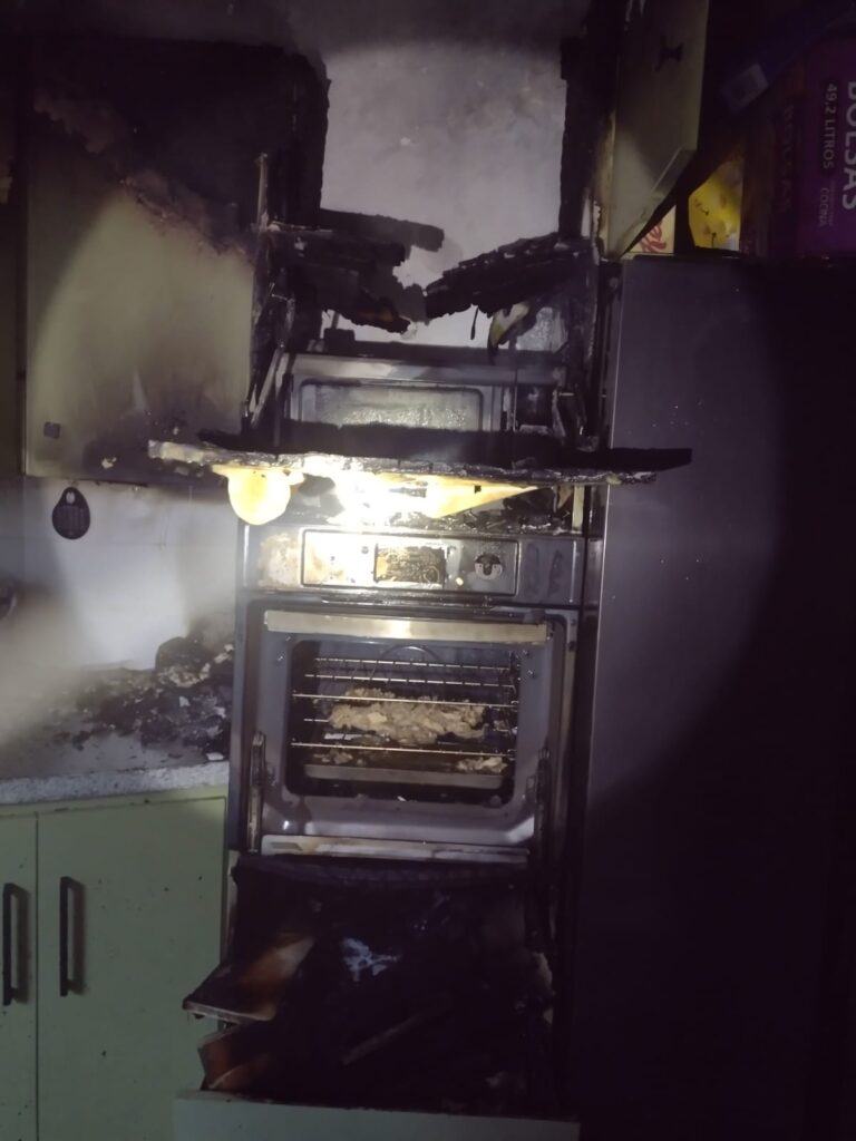 Incendio de casa habitación en Mazatlán