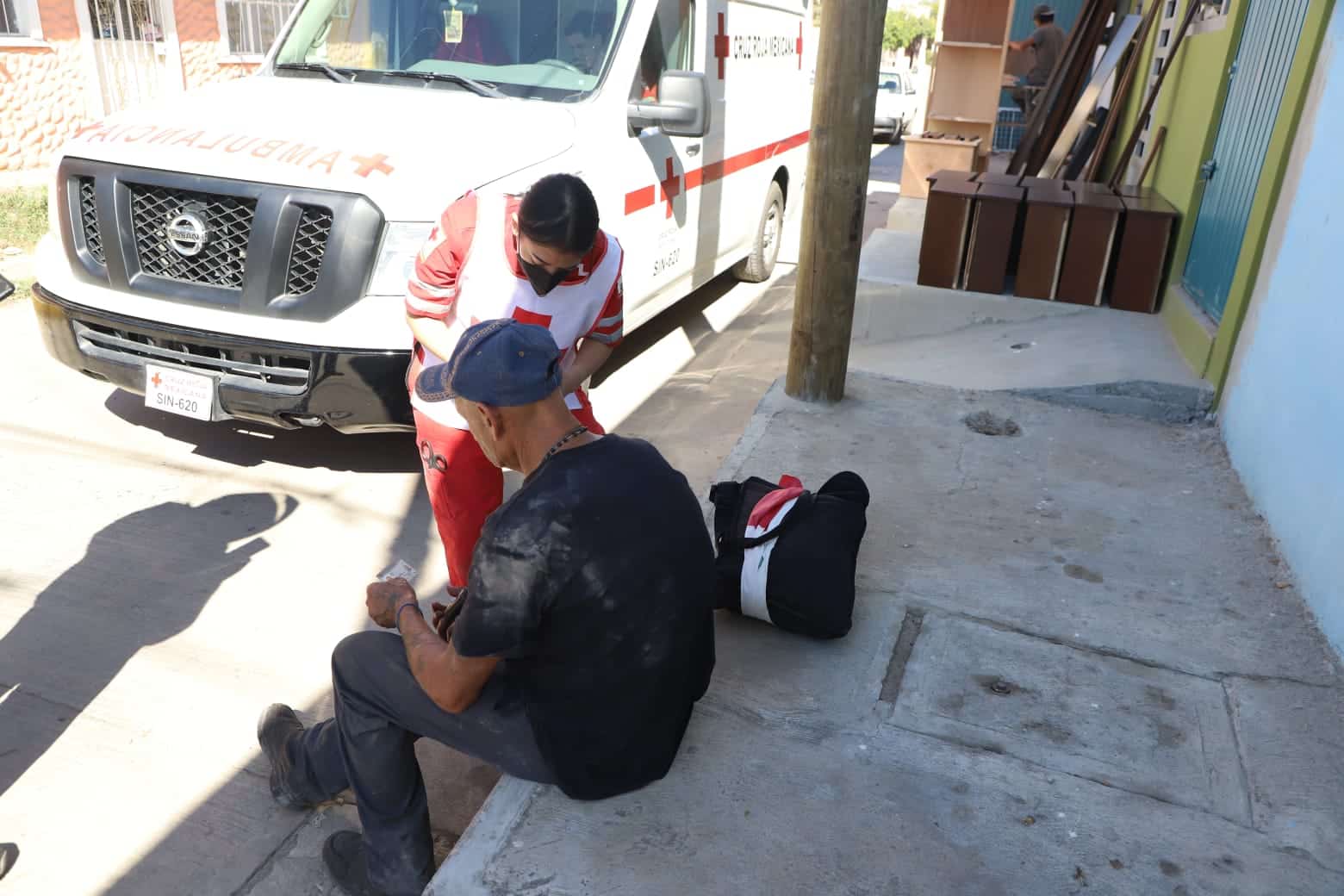ATRACO Policíaca Mazatlán cruz roja