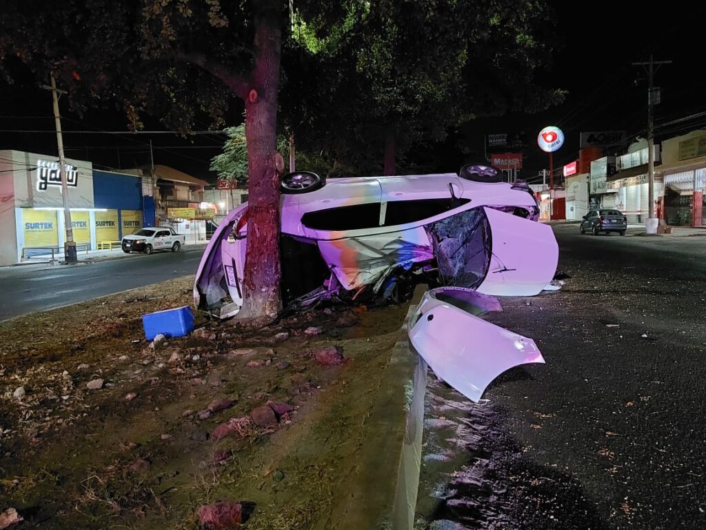 Accidente Culiacán, Volcadura