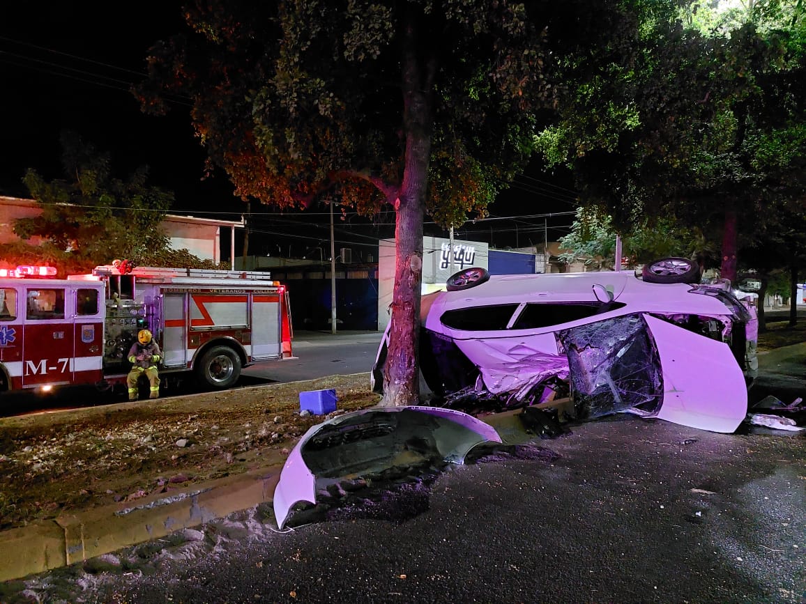 Accidente Culiacán, Volcadura
