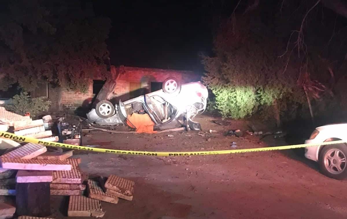 Accidente Guasave, Volcadura