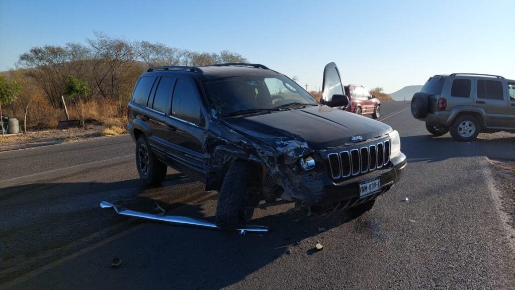 Accidente carretera Guamúchil Mocorito