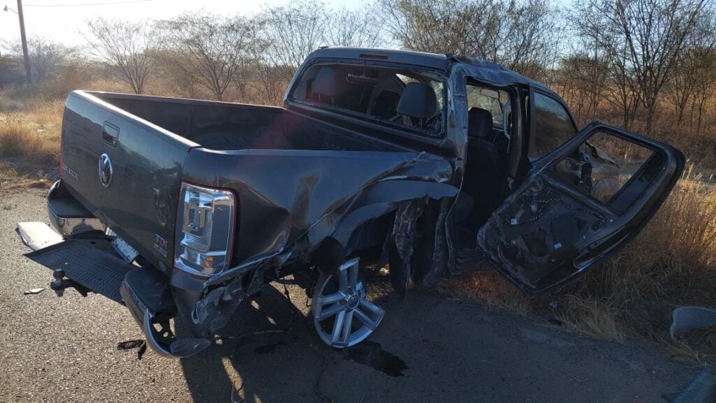 Accidente carretera Guamúchil Mocorito