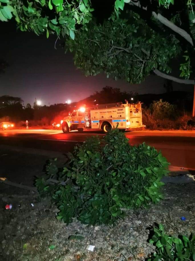 Accidente de motociclista
