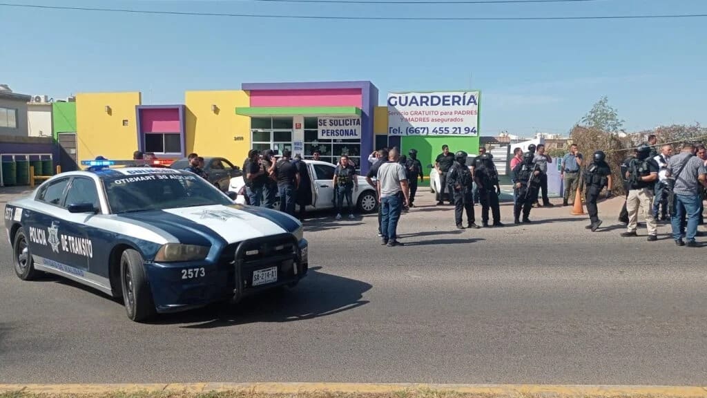 Agente baleado en Culiacán