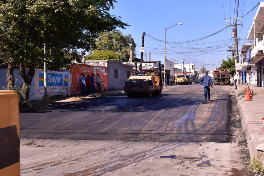 Bacheo Avenida Insurgentes Mazatlán