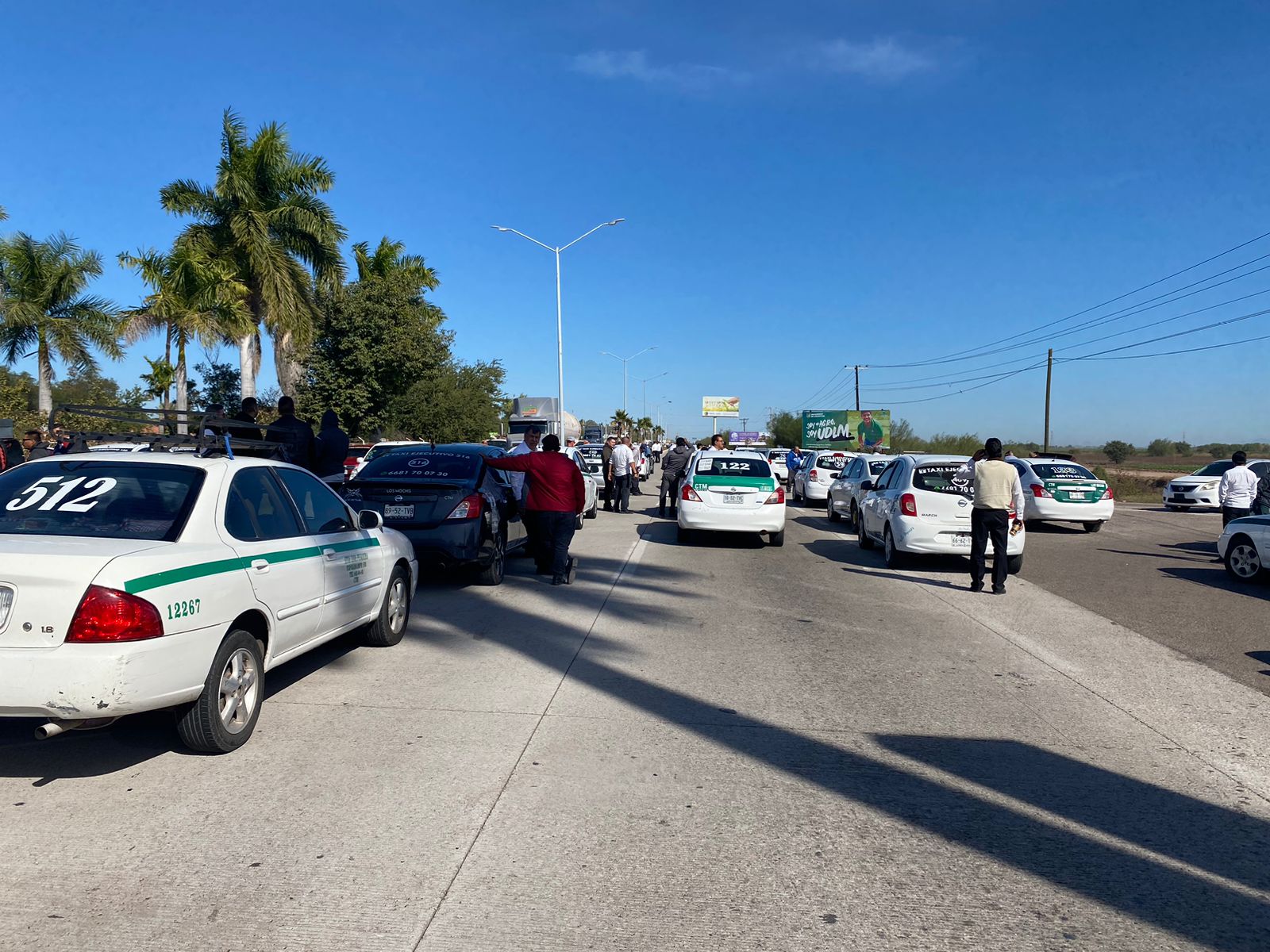 Bloqueo Los Mochis-Topolobampo
