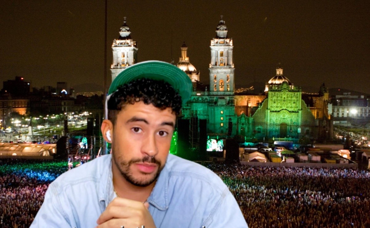 Bad Bunny con gorro