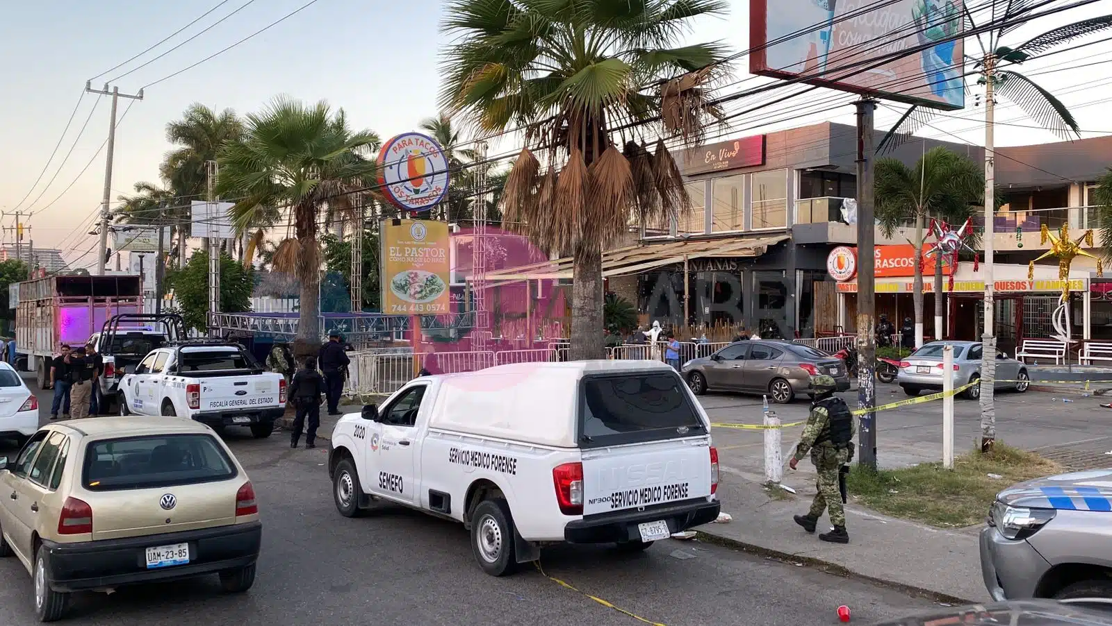 ¡Terror! Ataque armado en bar de Acapulco deja saldo de 5 muertos