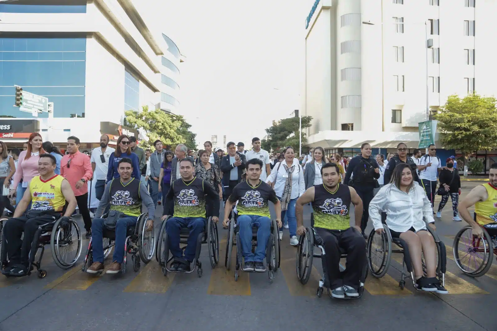 Brigada de la inclusión en Culiacán