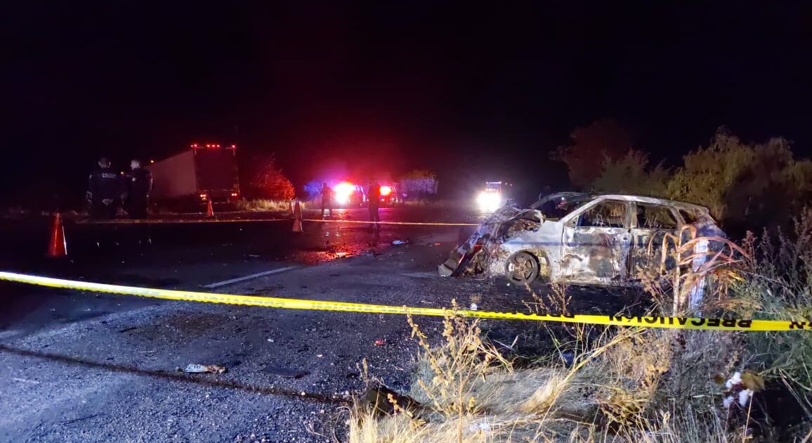 Video Muere Hombre Calcinado Al Incendiarse Su Auto Tras Chocar Con Un Tr Iler En Angostura