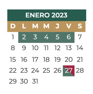 Calendario SEP