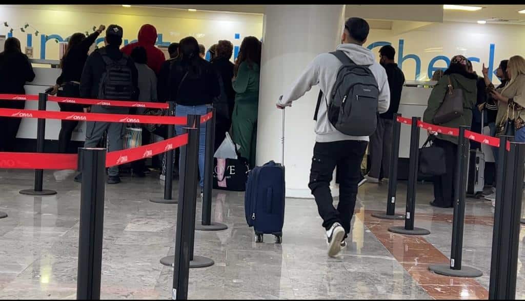 Cancelan y retrasan vuelos en el aeropuerto de Culiacán