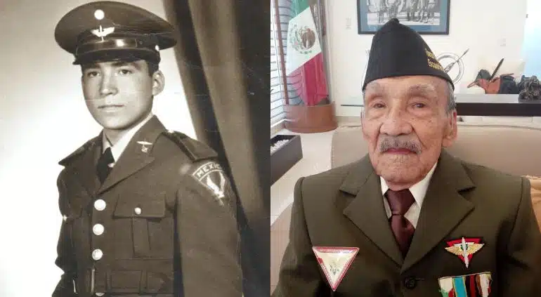 Muere el sargento Horacio Castilleja a los 98 años; era el último veterano mexicano de la Segunda Guerra Mundial