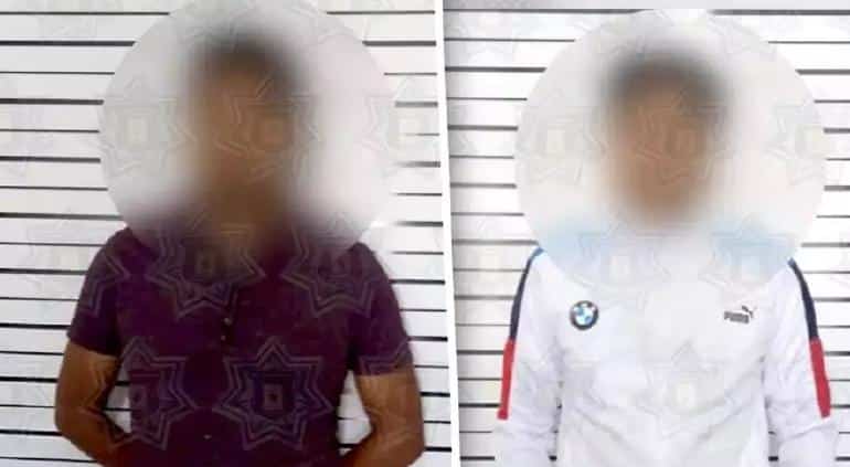 José Alberto y Emmanuel vendían supuestos cartones de cerveza; contenían líquido de Fabuloso y los detuvieron