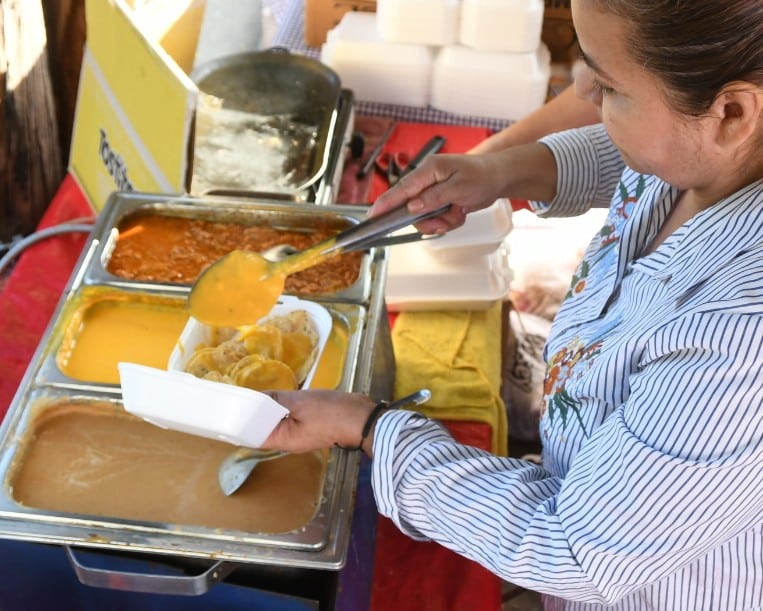 Comida ambulante Aumento de peso