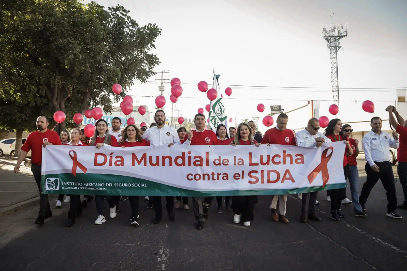 Día Mundial de la Lucha contra el SIDA MARCHA