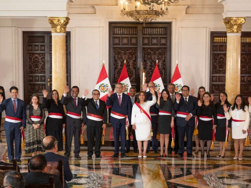 Dina Boluarte juramento gabinete