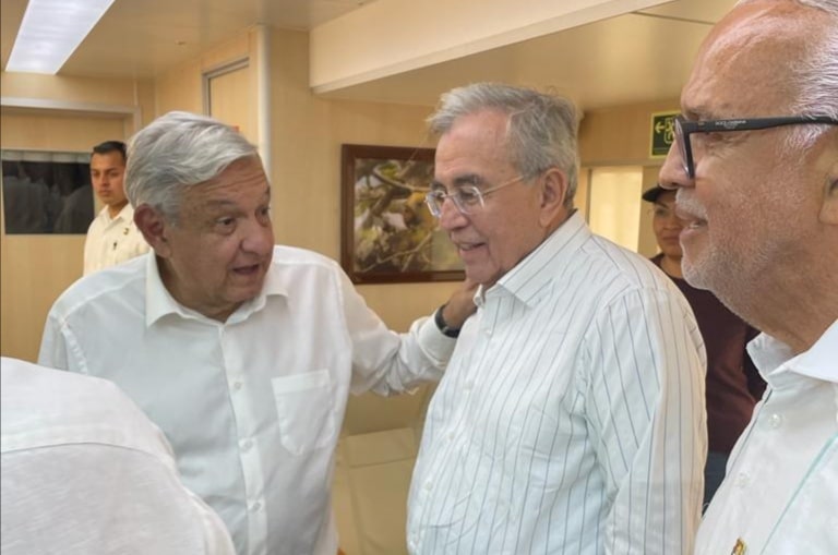 Fue el gobernador sinaloense quien publicó una foto en su red social de Instagram