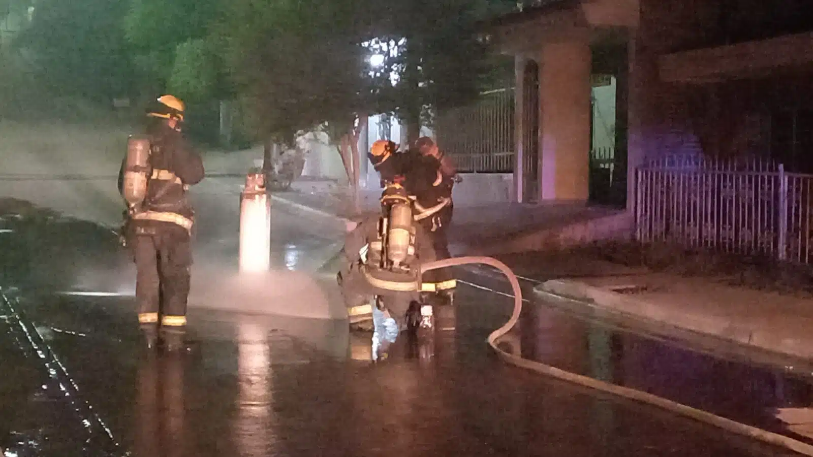 Fuga de gas incendio vivienda Culiacán siniestro