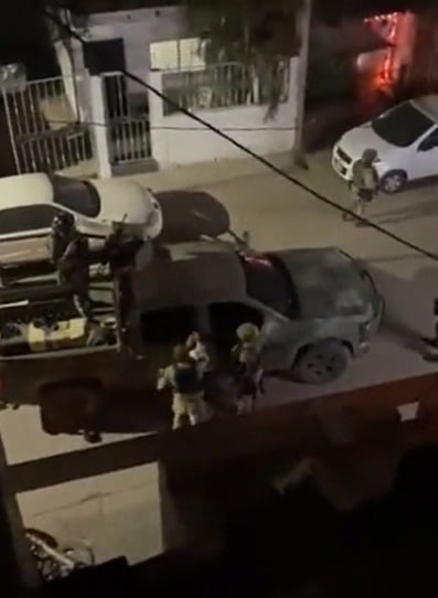 Golpiza de militares a presunto “halcón”