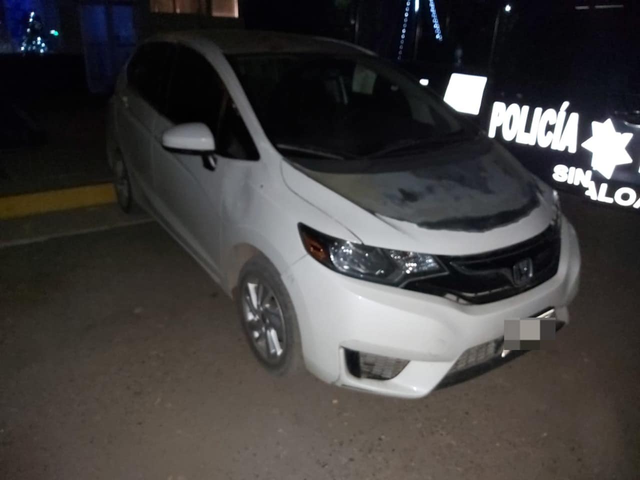 Honda abandonado Culiacán
