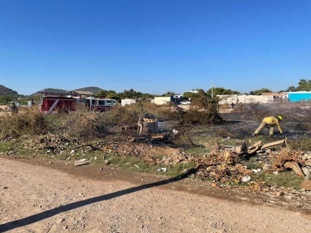 Incendios Lotes baldíos Mazatlán