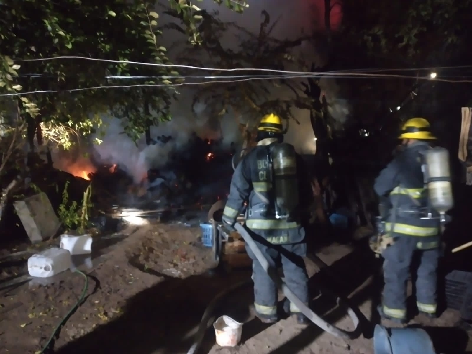 Incendio colonia Pemex