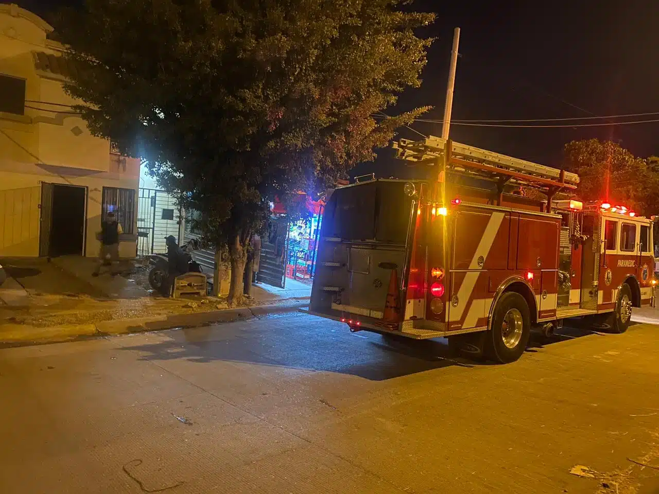 Incendio en casa Mazatlán