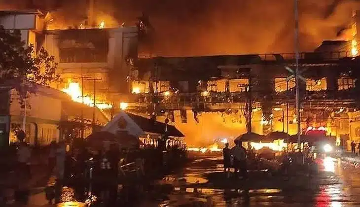 Incendio en casino en Camboya deja 10 muertos y 30 lesionados