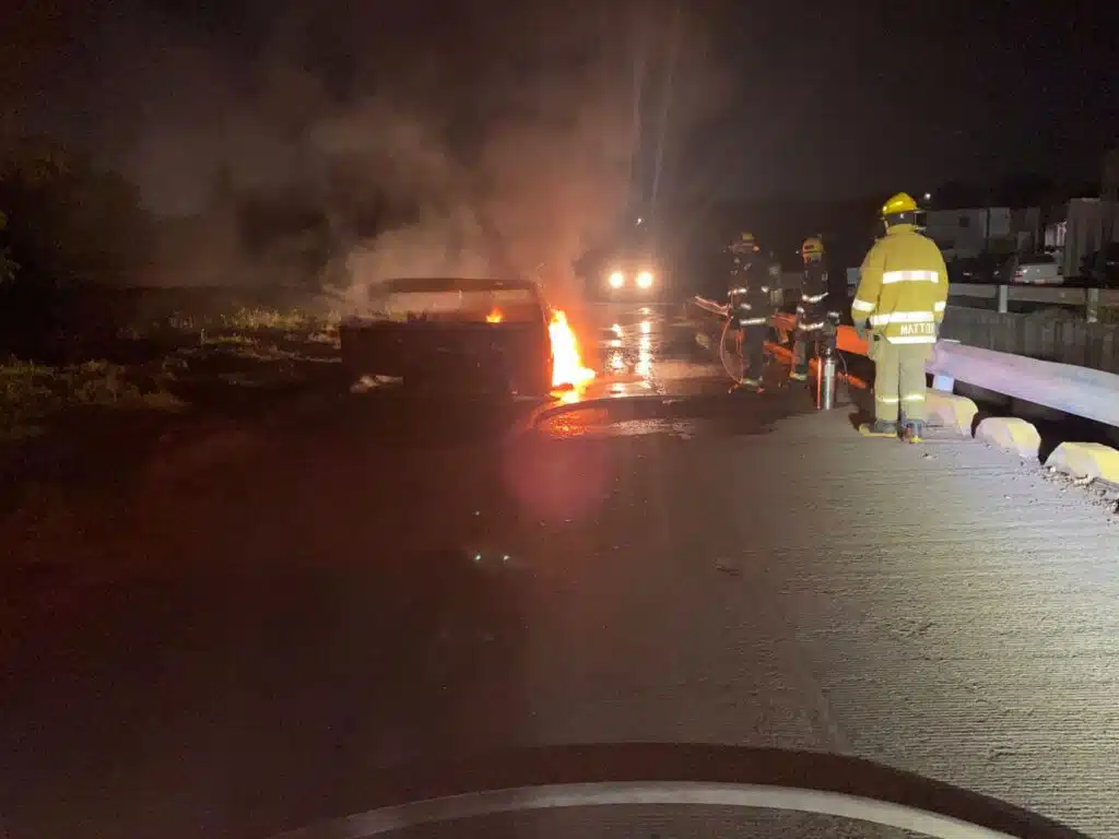 Incendios Ahome Siniestros Policíaca Bomberos Noche Fuego