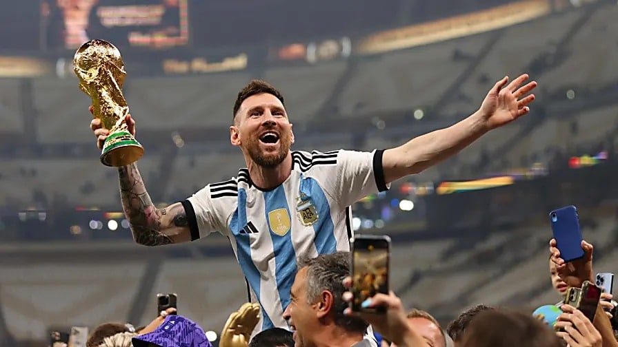 Lionel Messi Argentina PSG Copa Qatar 2022