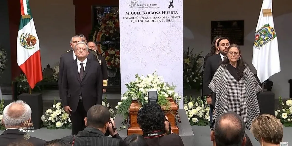Decretan tres días de luto por muerte del gobernador Miguel Barbosa