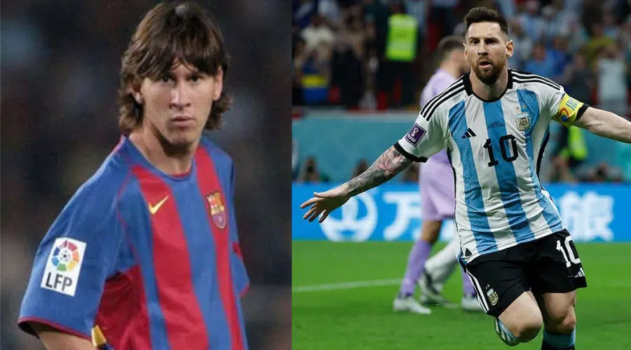 Messi debut Messi qatar 2022