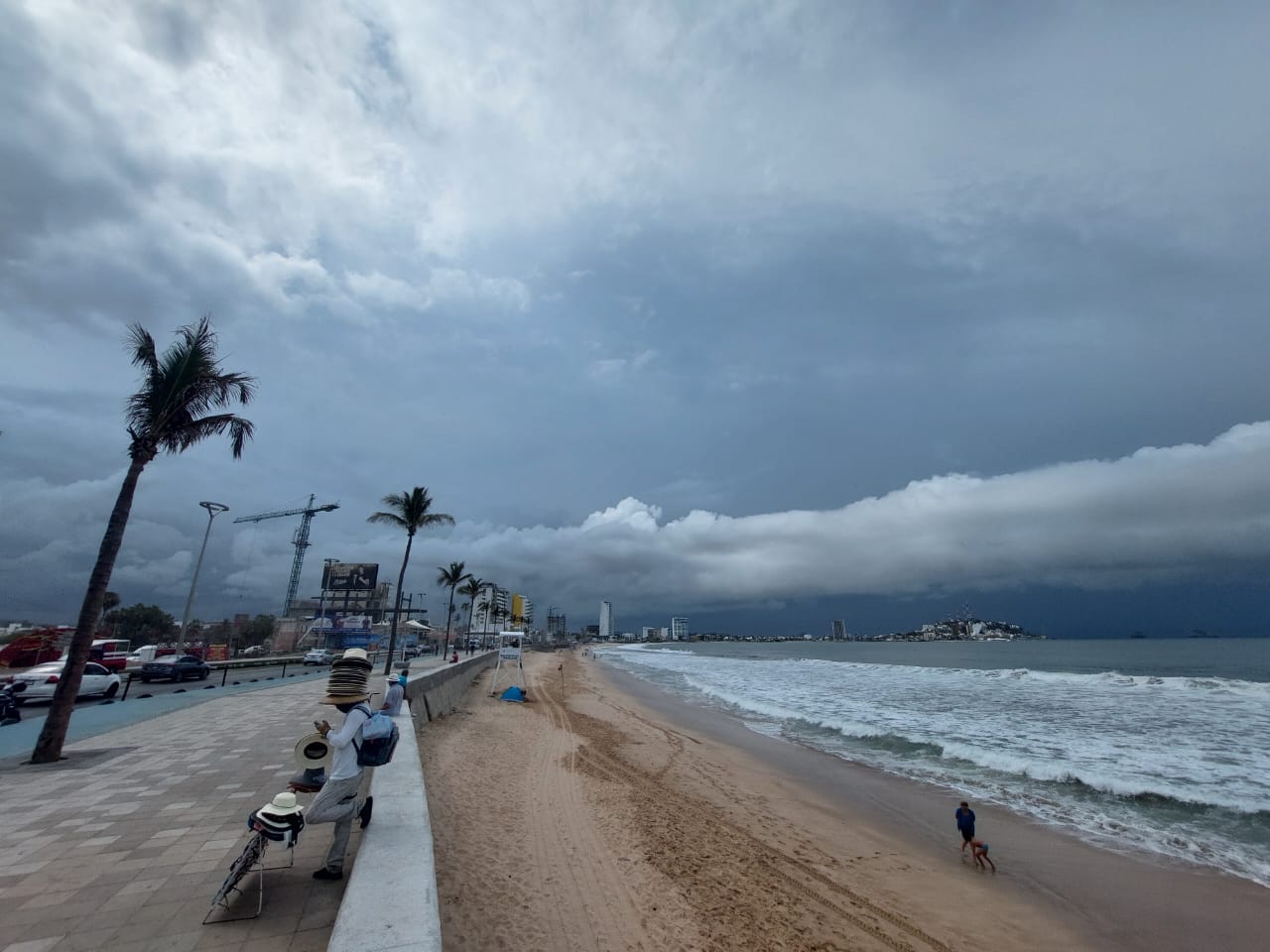 Sábado nublado viento clima Sinaloa temperaturas