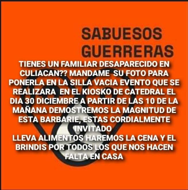 Sabuesos Guerreras a personas desaparecidas en Sinaloa